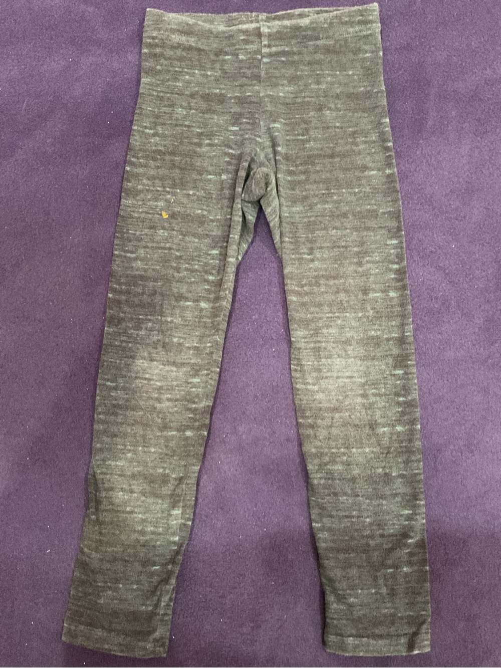 Old Navy Built-In Tough Kids Blue & Black Leggings Size S (6–7)